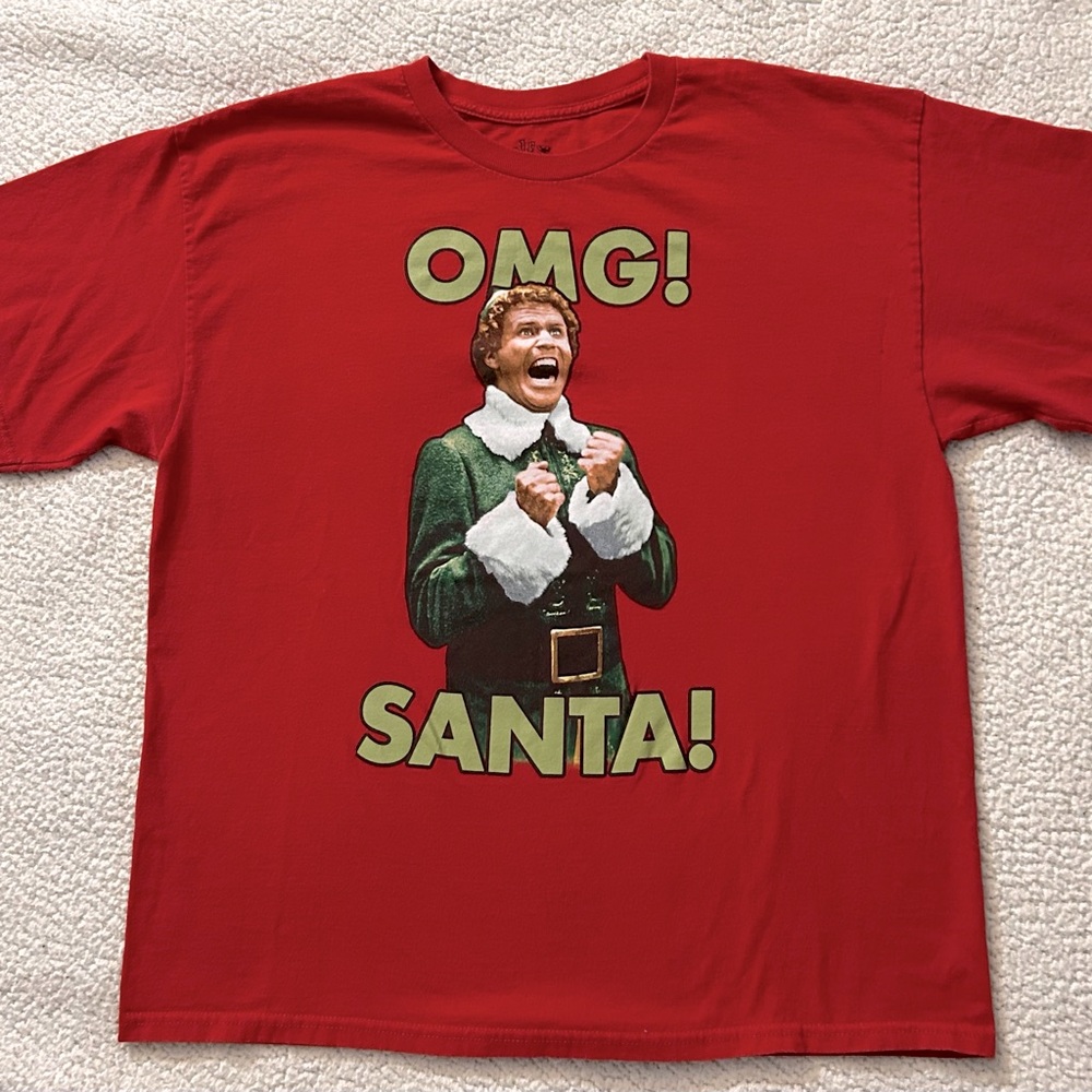 Men’s XL Elf the Movie Christmas Shirt